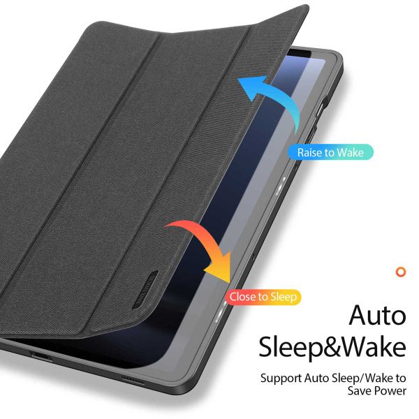 Dux Ducis Coque tablette Domo Samsung Galaxy Tab S10 FE / S9 FE - Noir