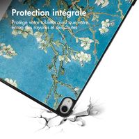 imoshion Coque tablette Design Trifold Apple iPad Air 13 pouces (2026) M4 / (2025) M3 / (2024) M2 - Green Plant