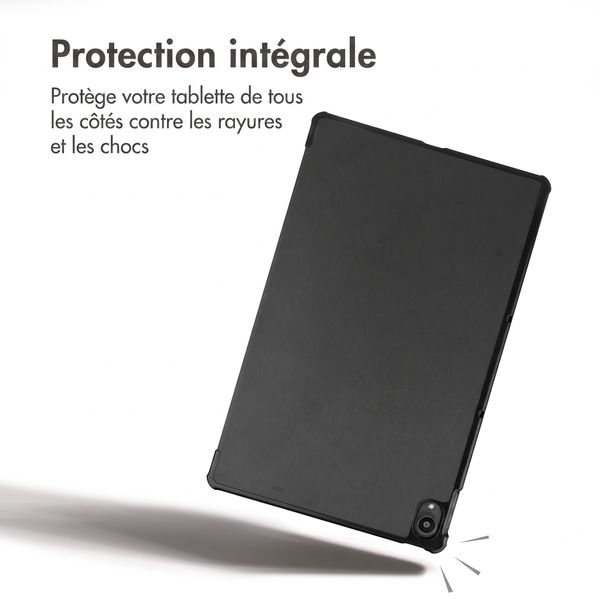 imoshion Coque tablette Trifold Lenovo Tab P11 / P11 Plus - Noir