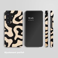 Selencia Coque arrière Vivid Samsung Galaxy S26 Ultra - Art Wave Black