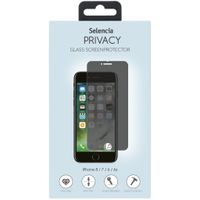 Selencia Protection d'écran en verre trempé Privacy Apple iPhone SE (2022 / 2020) / 8 / 7 / 6(s)