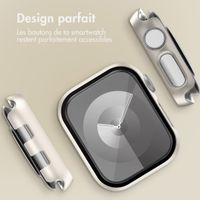 imoshion Coque rigide à couverture complète Apple Watch 1 / 2 / 3 - 42 mm - Lumière stellaire