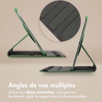 imoshion Coque tablette rotatif à 360° Samsung Galaxy Tab A11 / A9 8.7 pouces - Vert