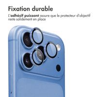 imoshion Lot de 2 protections d'objectif de caméra pour Apple iPhone 18 Pro / 18 Pro Max - Light Blue