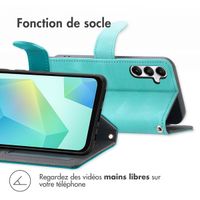 imoshion Etui de télephone portefeuille avec cordon Samsung Galaxy A26 - Turquoise