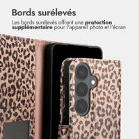 imoshion Étui de télephone portefeuille Design Samsung Galaxy S26 FE - Leopard Mood