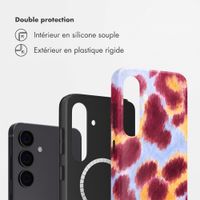 Selencia Coque arrière Vivid avec MagSafe Samsung Galaxy S24 - Rebel Crush