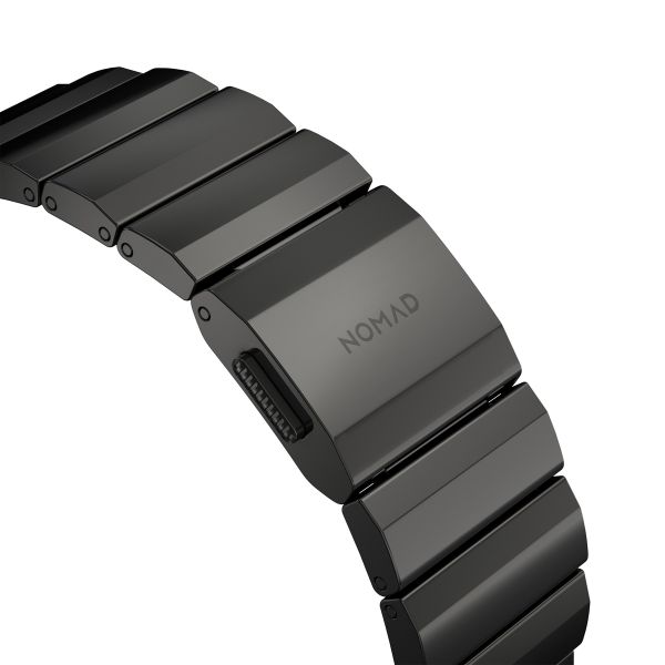 Nomad Bracelet à maillons magnétiques en acier Apple Watch | 44/45/46/49 mm - Graphite