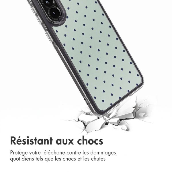 imoshion Coque Design Samsung Galaxy A57 (5G) - Polka Dot Mintgroen