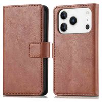 imoshion Étui de télephone portefeuille de luxe Apple iPhone 17 Pro Max - Marron