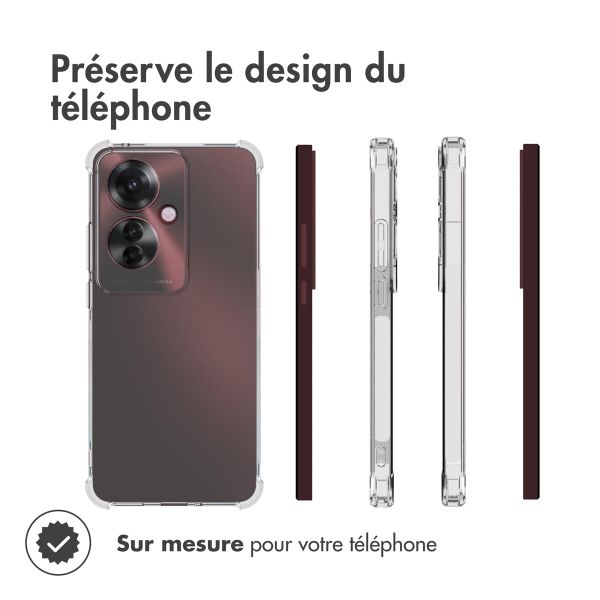 imoshion Shockproof Case Oppo Reno 11 F - Transparent