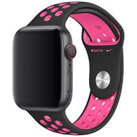 Apple Bracelet Nike Sport Apple Watch | 44/45/46/49 mm - Taille S/M/L - Black / Pink Blast