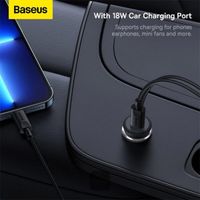 Baseus CW01 Magnetic Car mount - Support de téléphone de voiture - Grille de ventilation - Magnetique et MagSafe - Chargeur sans fil - Noir
