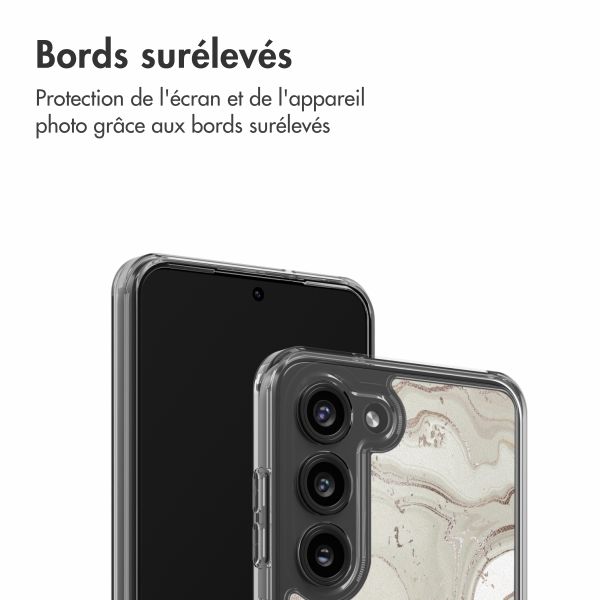 imoshion Coque Design Samsung Galaxy S23 - Sandy Marble