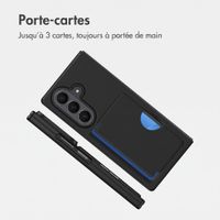 imoshion Backcover avec porte-cartes Samsung Galaxy Z Fold 8 Ultra - Noir