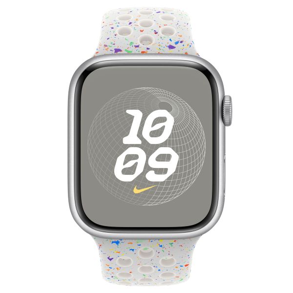 Apple Bracelet Nike Sport Apple Watch | 44/45/46/49 mm - Taille S/M - Pure Platinum