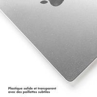 Selencia Coque Paillettes Apple MacBook Air 13 pouces (2018-2020) - Transparent