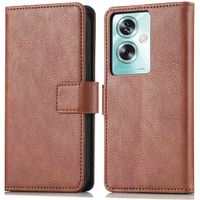 imoshion Étui de télephone portefeuille de luxe Oppo A79 - Marron