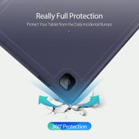 Accezz Coque tablette Smart Silicone Samsung Galaxy Tab A7 - Bleu foncé