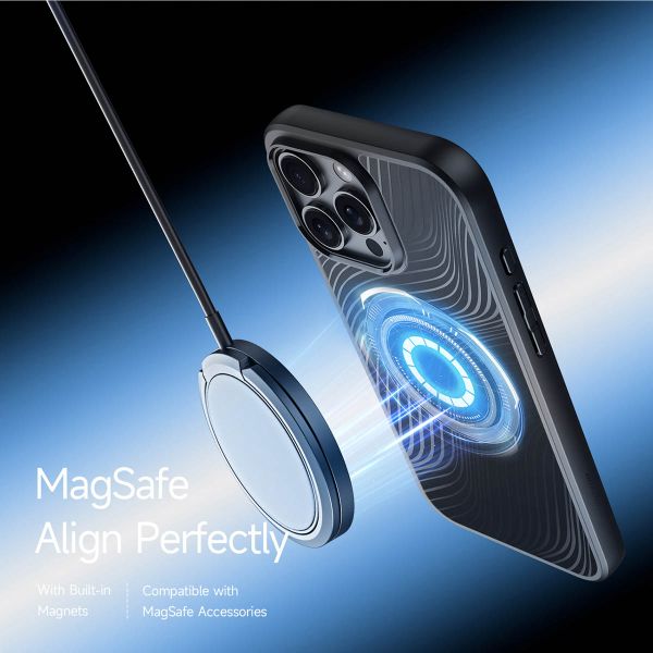 Dux Ducis Coque arrière Aimo avec MagSafe Apple iPhone 16 Pro Max - Transparent