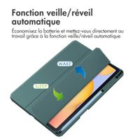 imoshion Coque tablette rigide Trifold Samsung Galaxy Tab S6 Lite (2020/2022/2024)  - Vert