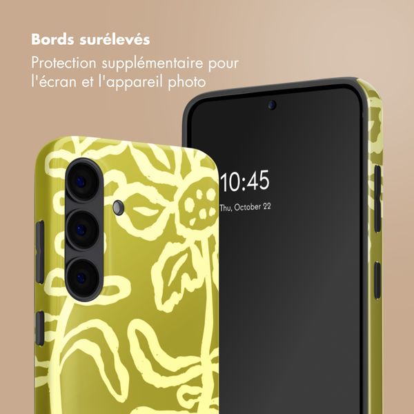 Selencia Coque arrière Vivid avec MagSafe Samsung Galaxy S24 - Chalky Bloom