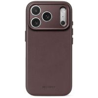 Decoded Coque en cuir MagSafe Apple iPhone 18 Pro Max / 17 Pro Max - Chocolate Brown