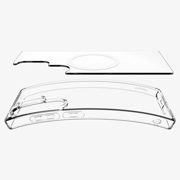 Spigen Coque Ultra Hybrid MagSafe Samsung Galaxy S25 Ultra - Transparent