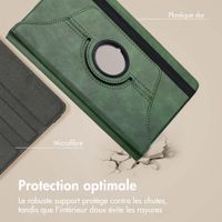 imoshion Coque tablette rotatif à 360° Samsung Galaxy Tab A11 / A9 8.7 pouces - Vert