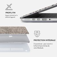 Burga Coque Rigide Apple MacBook Air 13 pouces (2022 / 2024 M3 / 2025 M4 / 2026 M5) - Almond Latte