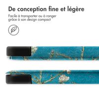 imoshion Coque tablette Design Trifold Samsung Galaxy Tab A9 Plus - Green Plant