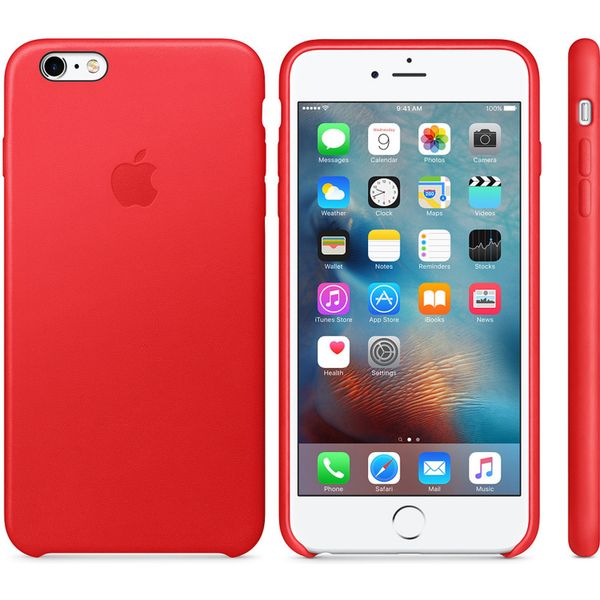 Apple Coque Leather Apple iPhone 6(s) Plus