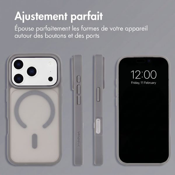 imoshion Coque Color Guard avec MagSafe Apple iPhone 18 Pro Max / 17 Pro Max - Gris