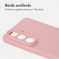 imoshion Coque arrière Texture Samsung Galaxy S26 - Rose