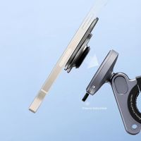 Baseus PrimeTrip support de téléphone 2-en-1 pour vélo / scooter / moto avec anneau support - Magnétique - Universel - Cosmic Black