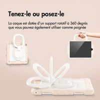 imoshion Coque tablette kidsproof Rugged Apple iPad 6 (2018) 9.7 pouces / iPad 5 (2017) 9.7 pouces / Air 2 (2014)/Air 1 (2013) - Rose clair