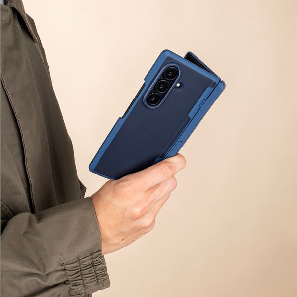 imoshion Color Guard avec support Samsung Galaxy Z Fold 8 Ultra - Bleu foncé