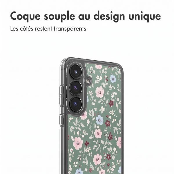 imoshion Coque Design Samsung Galaxy S25 FE - Flower Fields