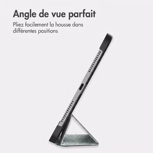 imoshion Coque tablette Design Trifold Samsung Galaxy Tab A11 Plus / A9 Plus - Botanica