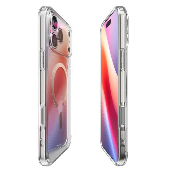 Spigen Coque Ultra Hybrid MagSafe Apple iPhone 17 Pro Max - Clear Gold