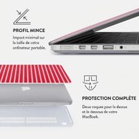 Burga Coque Rigide Apple MacBook Air 15 pouces (2023 / 2024 M3 / 2025 M4 / 2026 M5) - Strawberry Jam