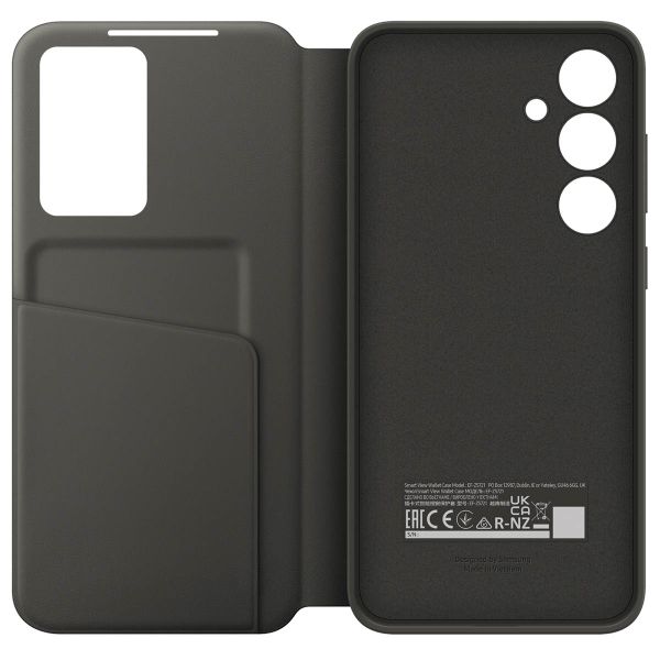 Samsung Original Coque S View Samsung Galaxy S24 FE - Noir