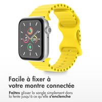 imoshion Bracelet Athletic en silicone Apple Watch | 44/45/46/49 mm - Jaune