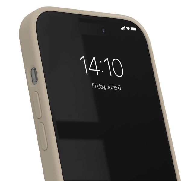 iDeal of Sweden Coque Silicone Apple iPhone 14 Pro Max - Beige