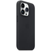 Apple Coque Leather MagSafe Apple iPhone 14 Pro - Midnight