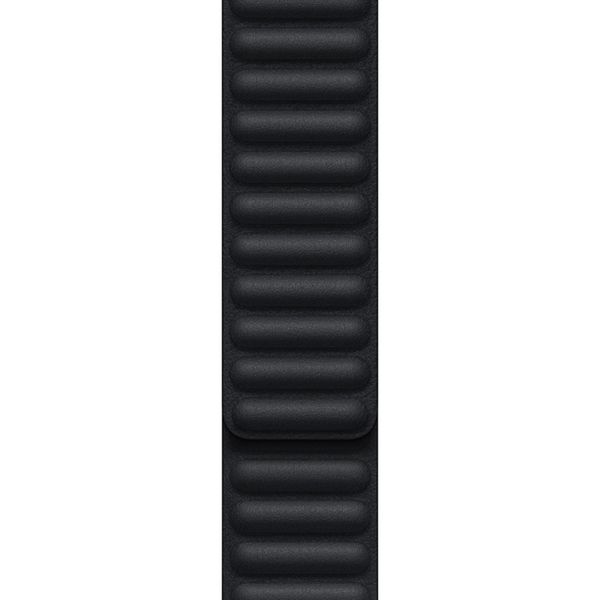 Apple Bracelet Leather Link Apple Watch | 44/45/46/49 mm - Taille S/M - Midnight