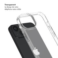 Selencia Coque arrière avec crochets amovibles Apple iPhone 13 - Transparent