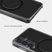 Accezz Lite coque arrière avec MagSafe Samsung Galaxy S26 - Smokey Clear