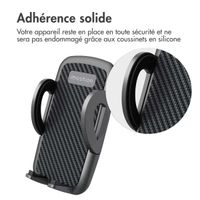 imoshion Support de téléphone 3-in-1 pour voiture - Rotatif à 360° - Universel - Tableau de bord / Pare-brise / Grille de ventilation - Noir
