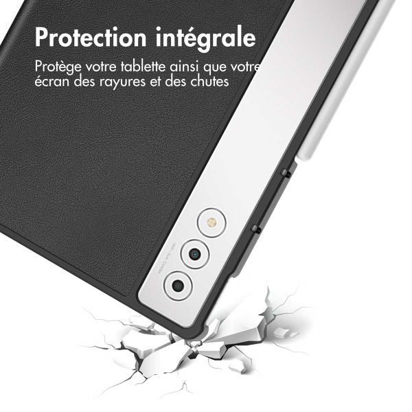 imoshion Coque tablette Trifold Lenovo Yoga Tab Plus (2025) - Noir